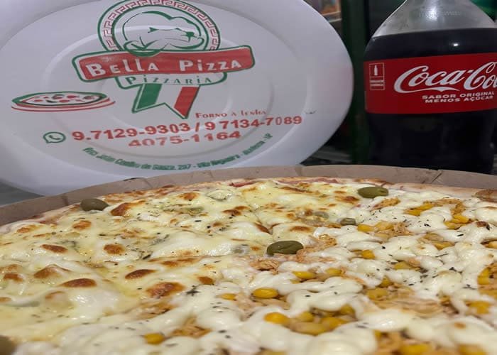 Meia Pizzaiolo e meia Caipira